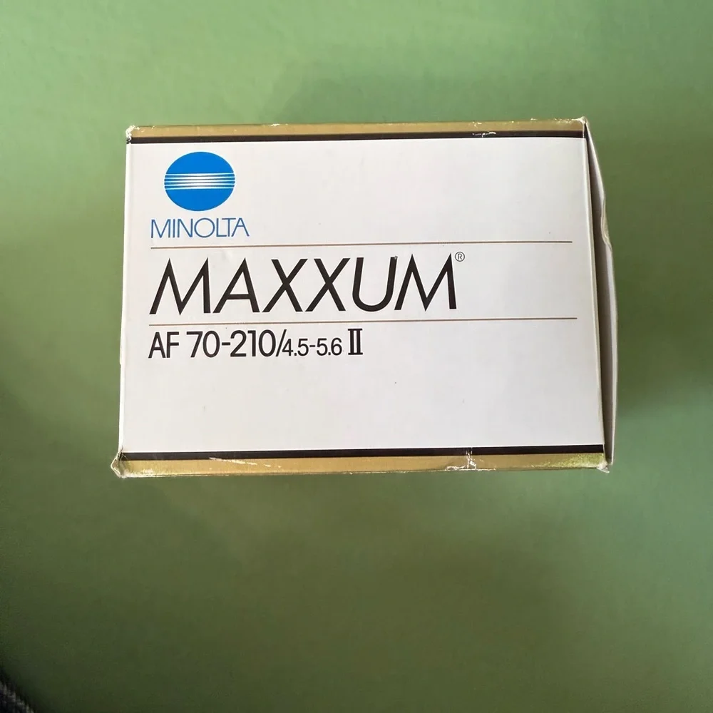 Maxxum AF 70-210mm f/4.5-5.6 II Camera Lens - Black